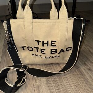 Marc Jacobs Beige Tote Bag